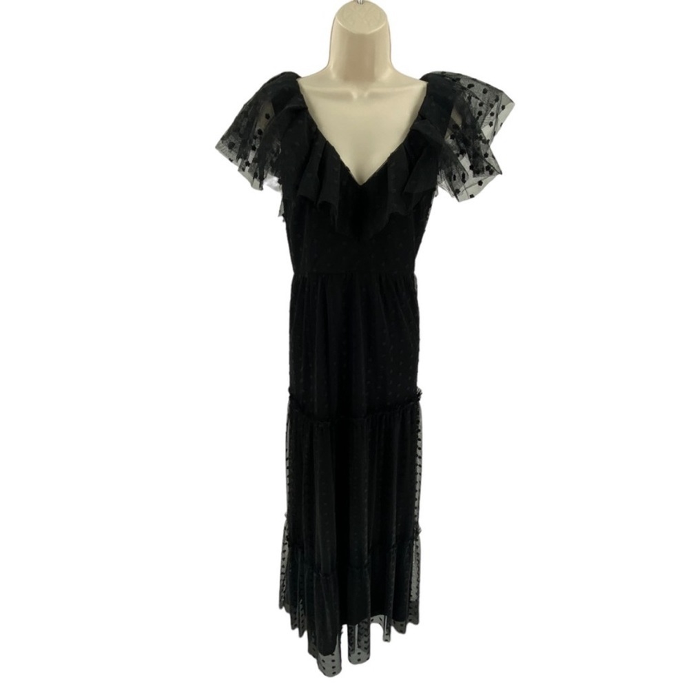 Tuckernuck | NWOT Black Onyx Tulle Giselle Gown Size L - Picture 4 of 9